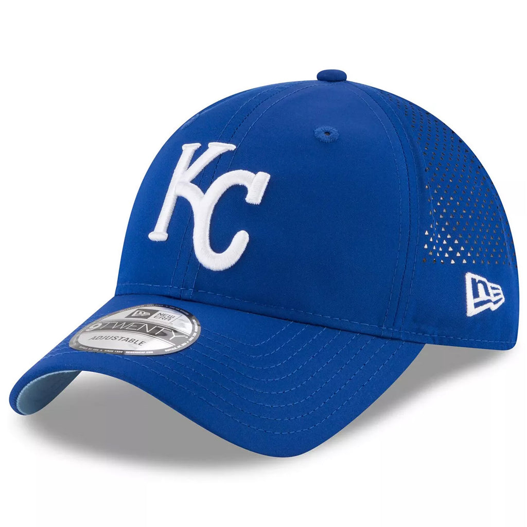 [11591252] Mens New Era MLB Perforated 9Twenty Adjustable - Kansas City Royals