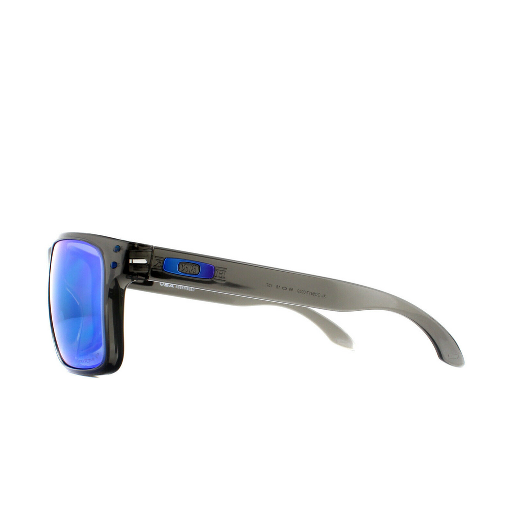 [OO9417-09] Mens Oakley Holbrook XL Polarized Sunglasses - Grey Smoke/Sapphire