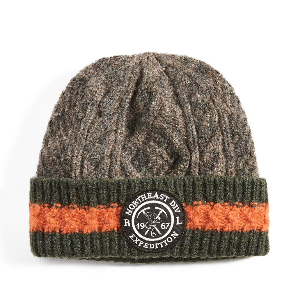 [PC0591-352] Mens Polo Ralph Lauren Northeast Expedition Camo Beanie