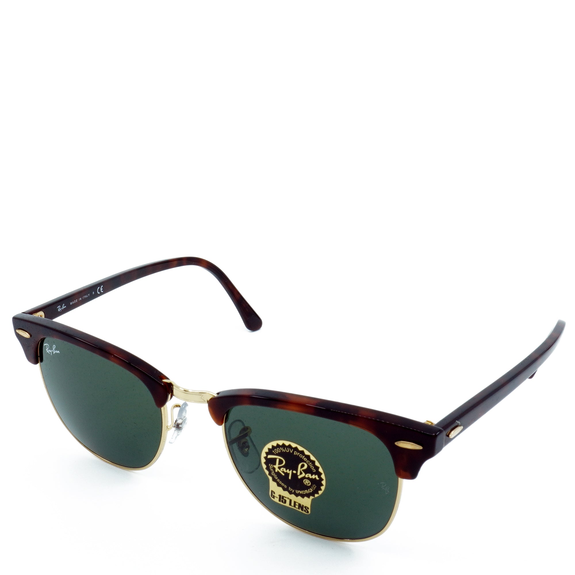[RB3016-W0366_51] Mens Ray-Ban Clubmaster Classic Sunglasses