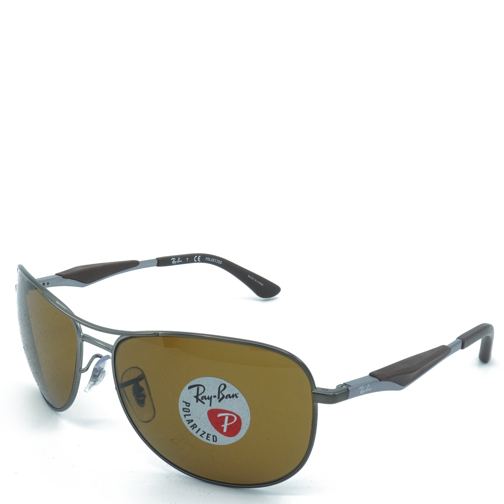 [RB3519-029/83_59] Mens Ray-Ban Pilot Polarized Sunglasses