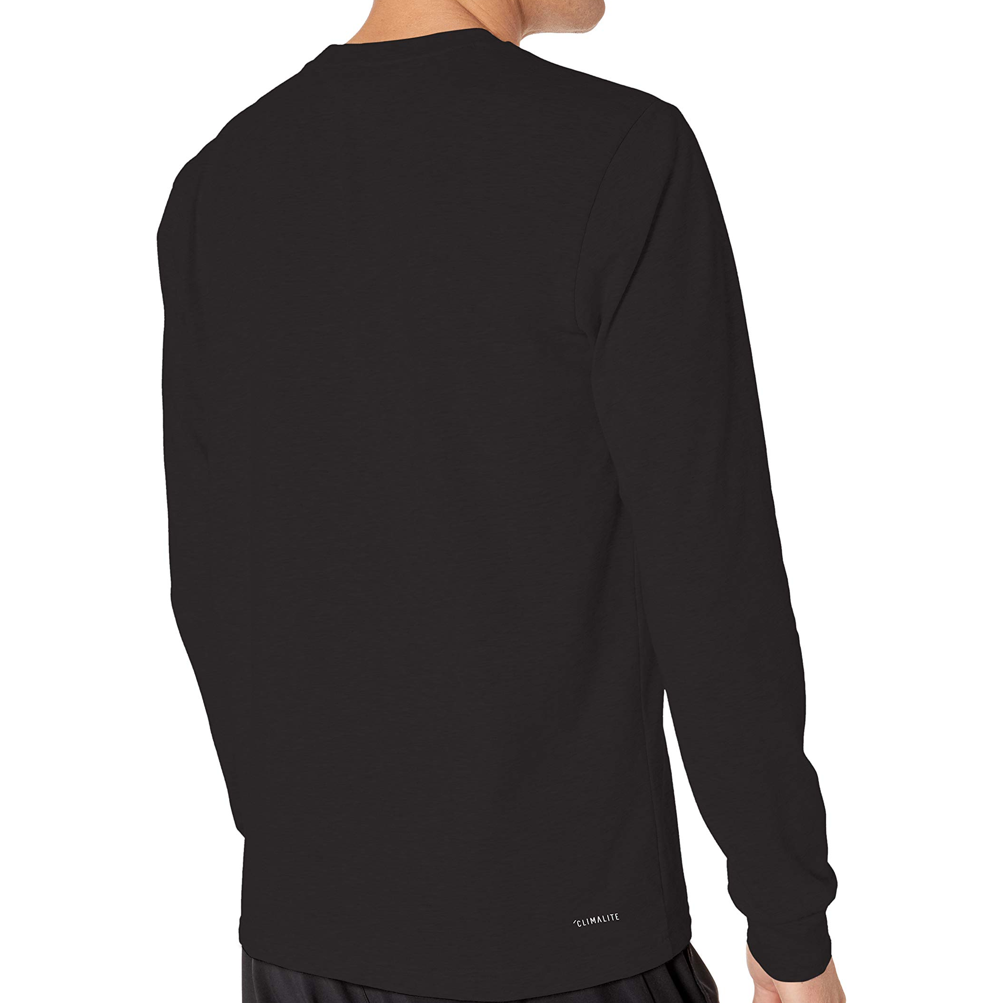 [DZ0682] Mens Adidas 3 Stripe Longsleeve Tee