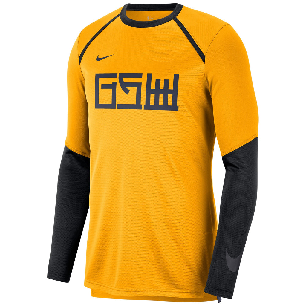[941278-739] Mens Nike NBA Golden State Warriors City Edition Shooting Shirt