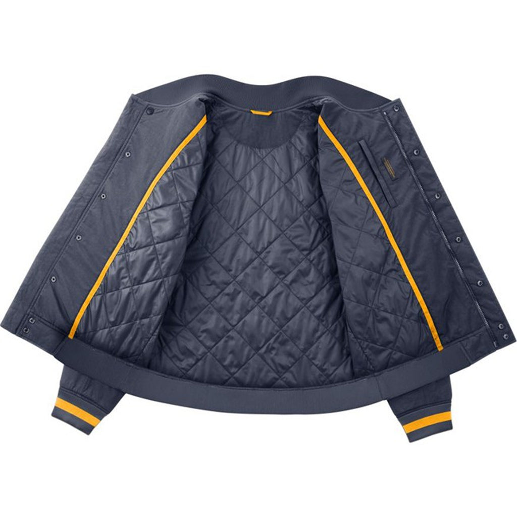 [AH5276-471] Mens Nike NBA Golden State Warriors City Edition Courtside Full-Zip Bomber Jacket