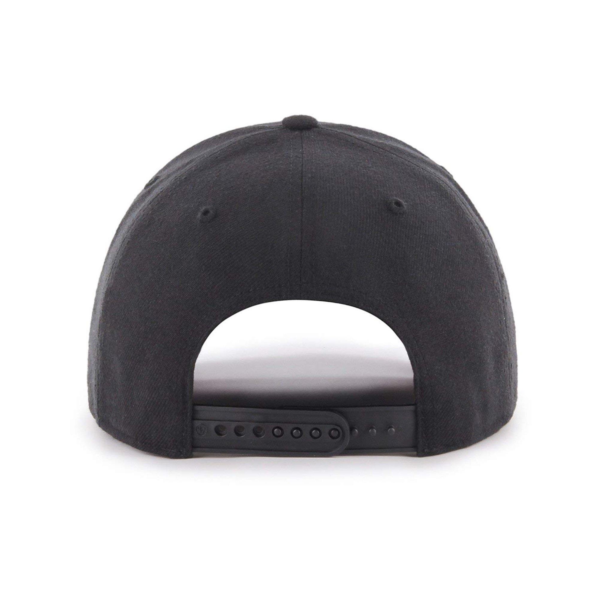 Mens 47 Brand Chicago White Sox Cold Zone MVP Snapback - Black/White - sneakAR