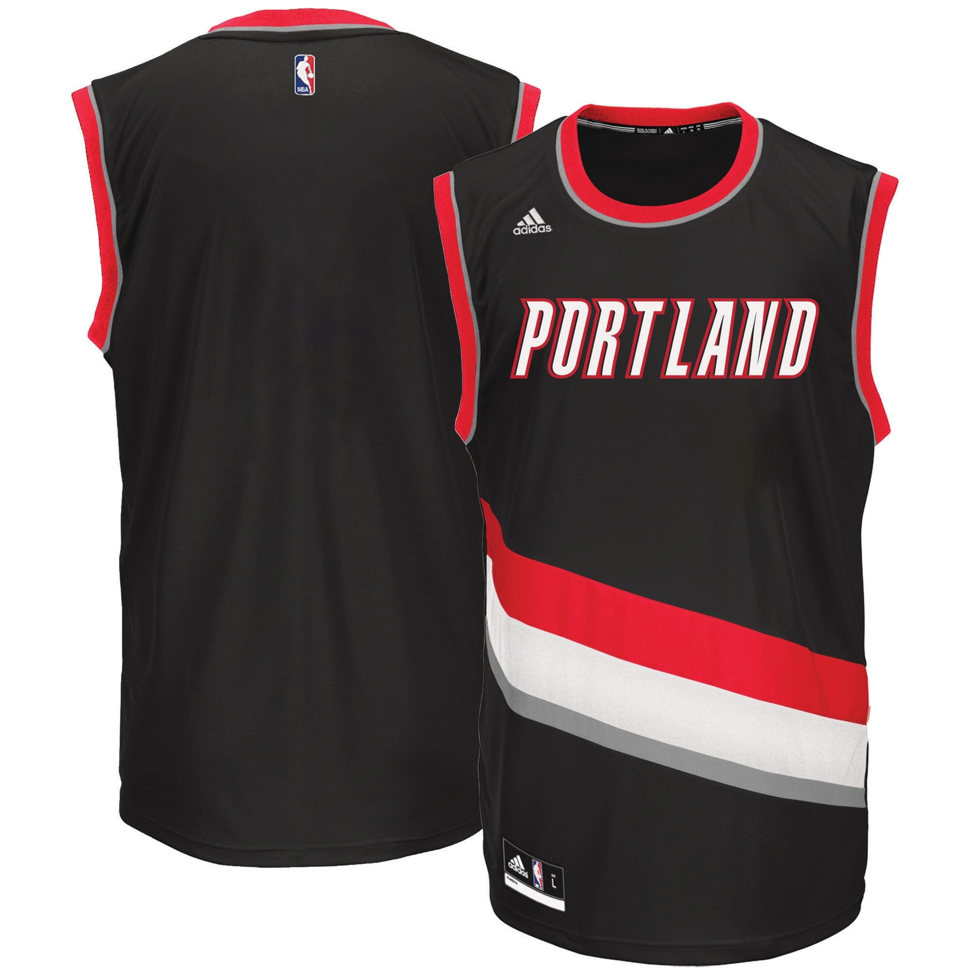 [H85514] Mens Adidas Portland Trailblazers Swingman Jersey