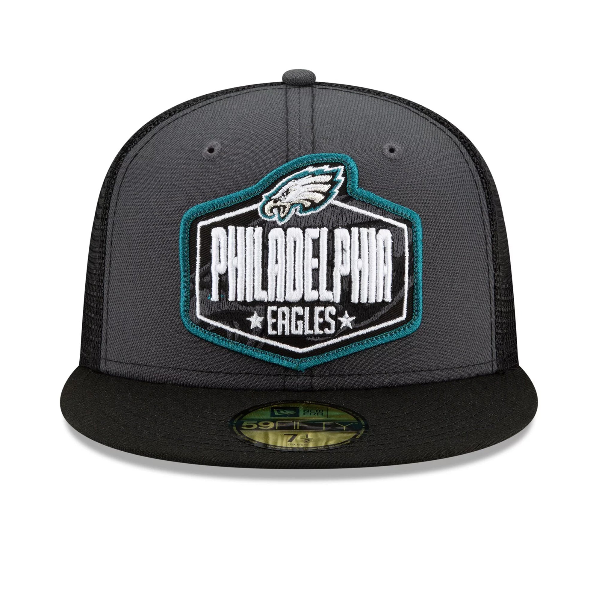 [60139133] Mens New Era NFL 2021 Draft 59Fifty Fitted - Philadelphia Eagles