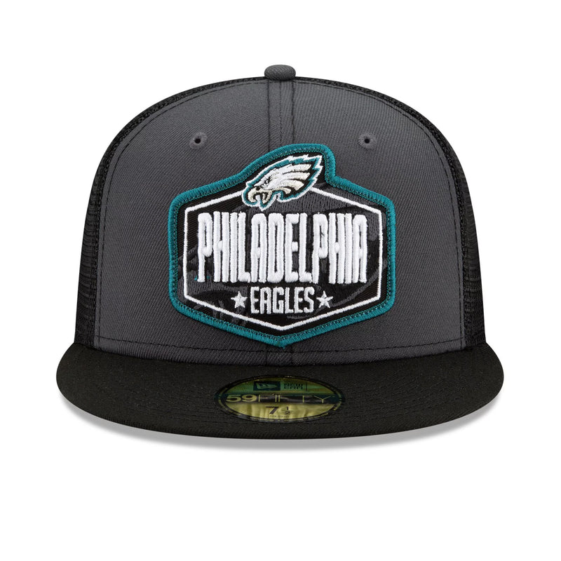 [60139133] Mens New Era NFL 2021 Draft 59Fifty Fitted - Philadelphia Eagles