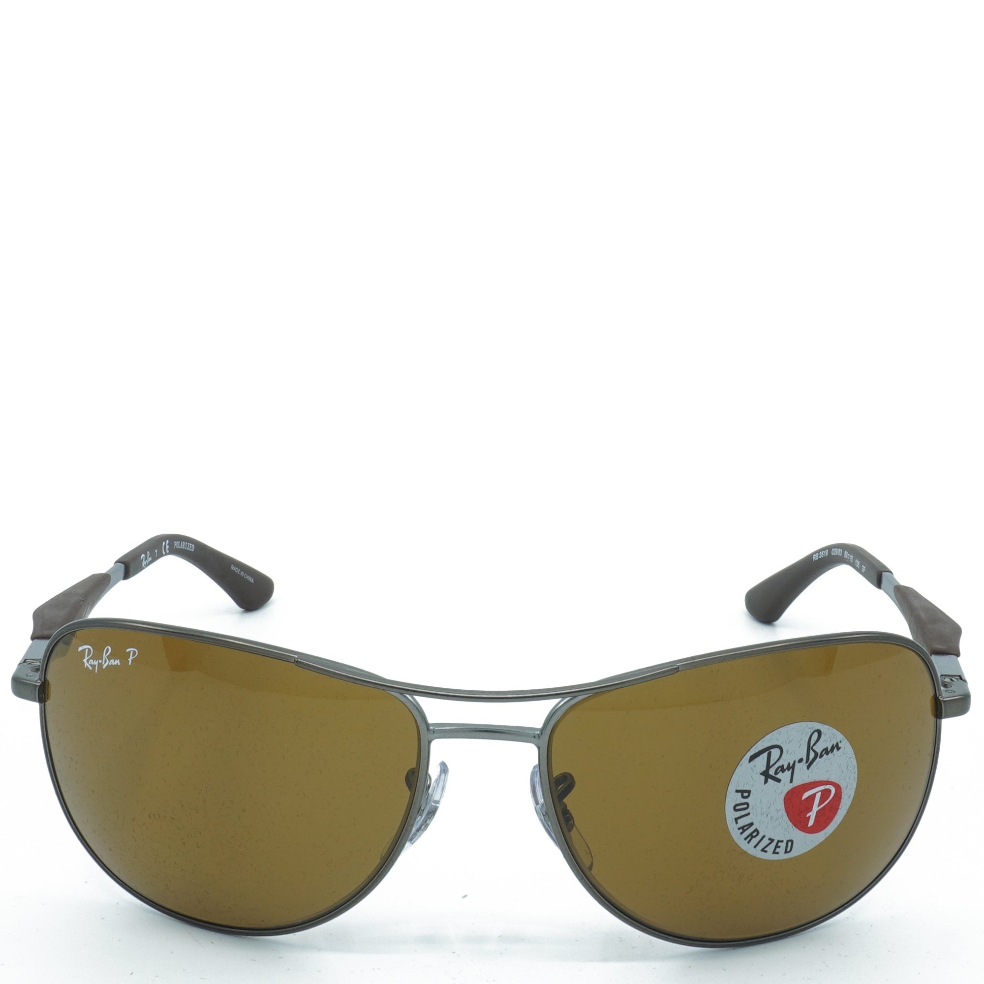 [RB3519-029/83_59] Mens Ray-Ban Pilot Polarized Sunglasses