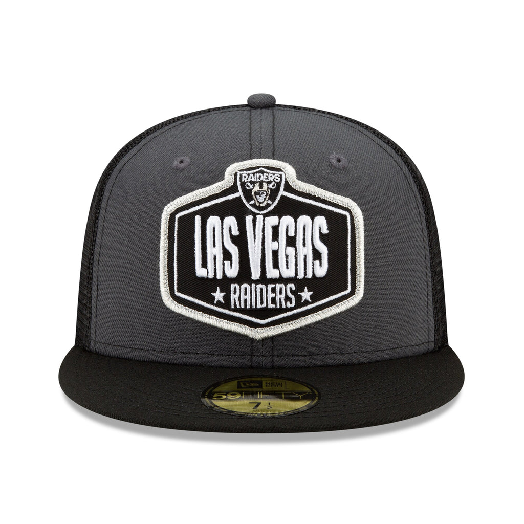 [60139124] Mens New Era NFL 2021 Draft 59Fifty Fitted - Las Vegas Raiders