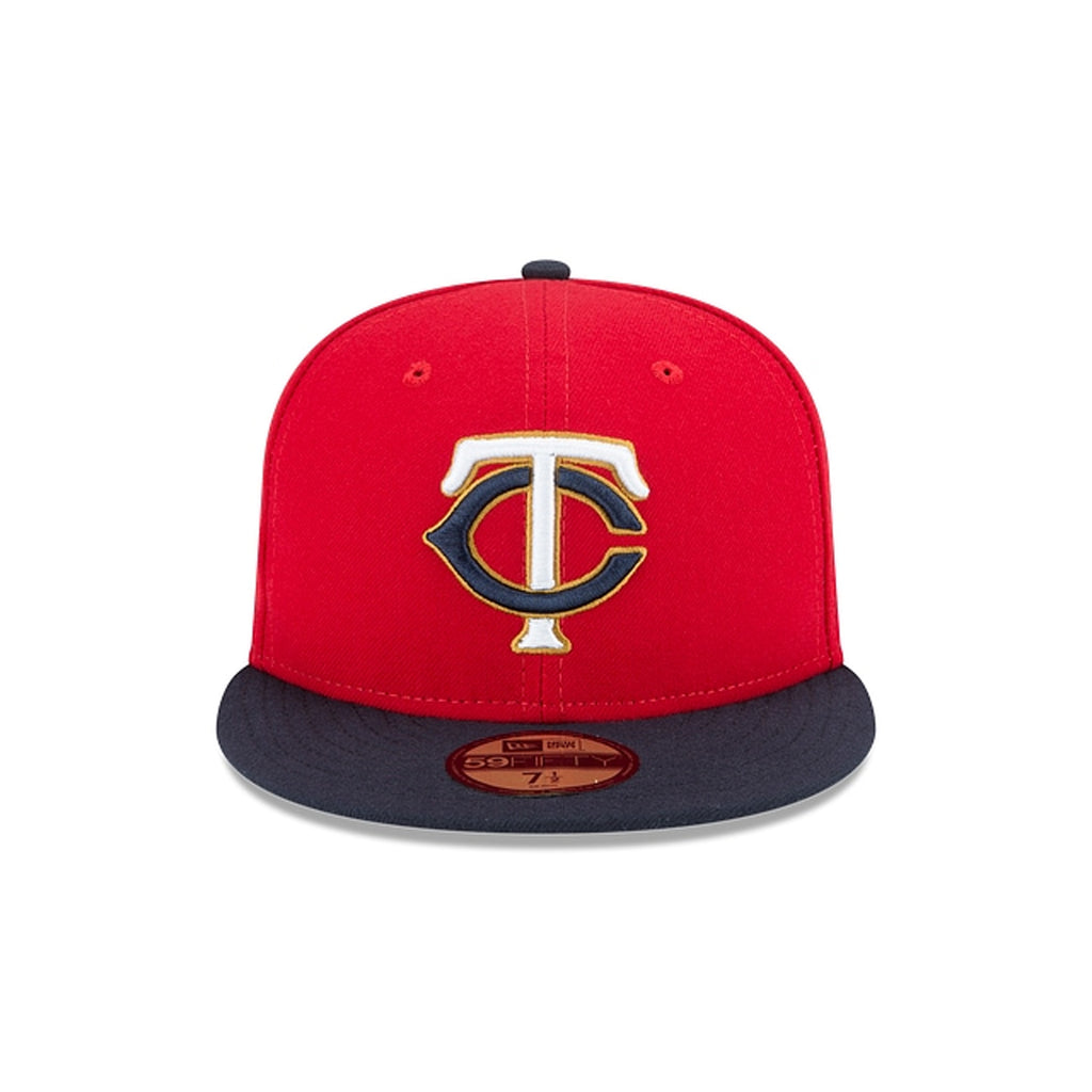 [70308453] Mens New Era MLB Authentic On-Field 59Fifty Fitted - Minnesota Twins