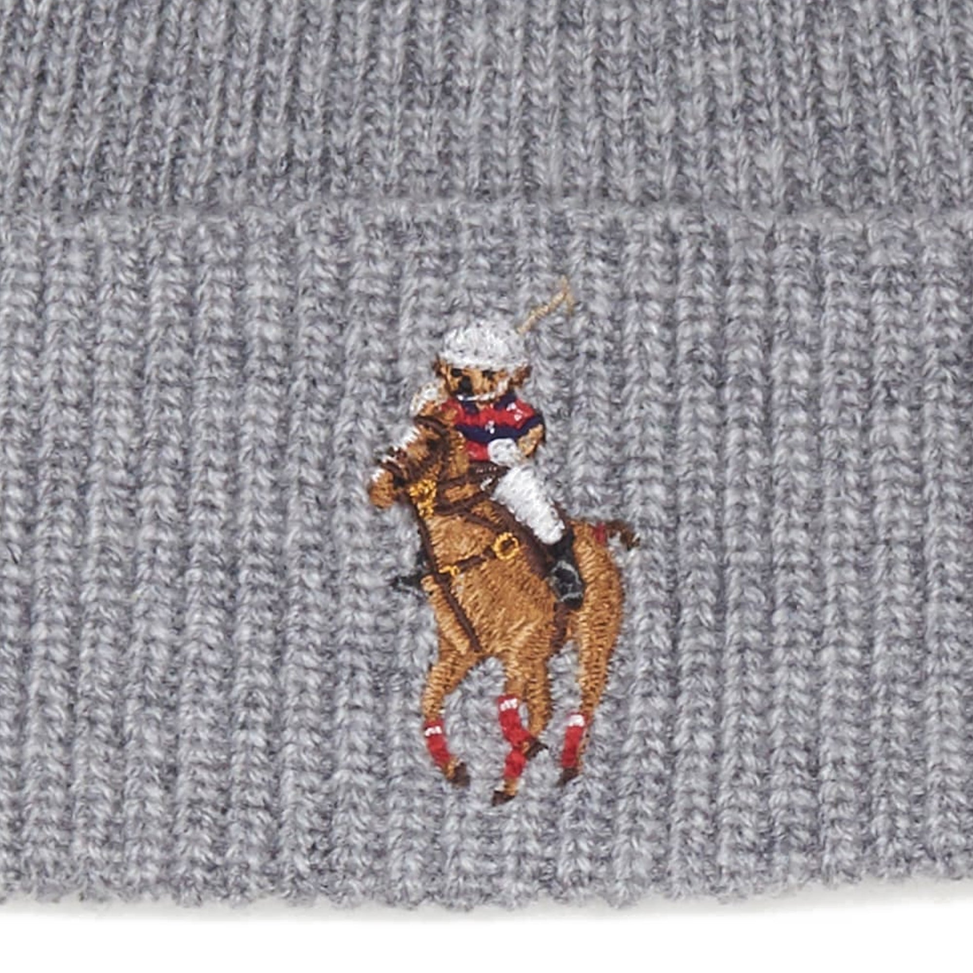 [PC0812-044] Mens Polo Ralph Lauren RECYCLED RIDING BEAR BEANIE
