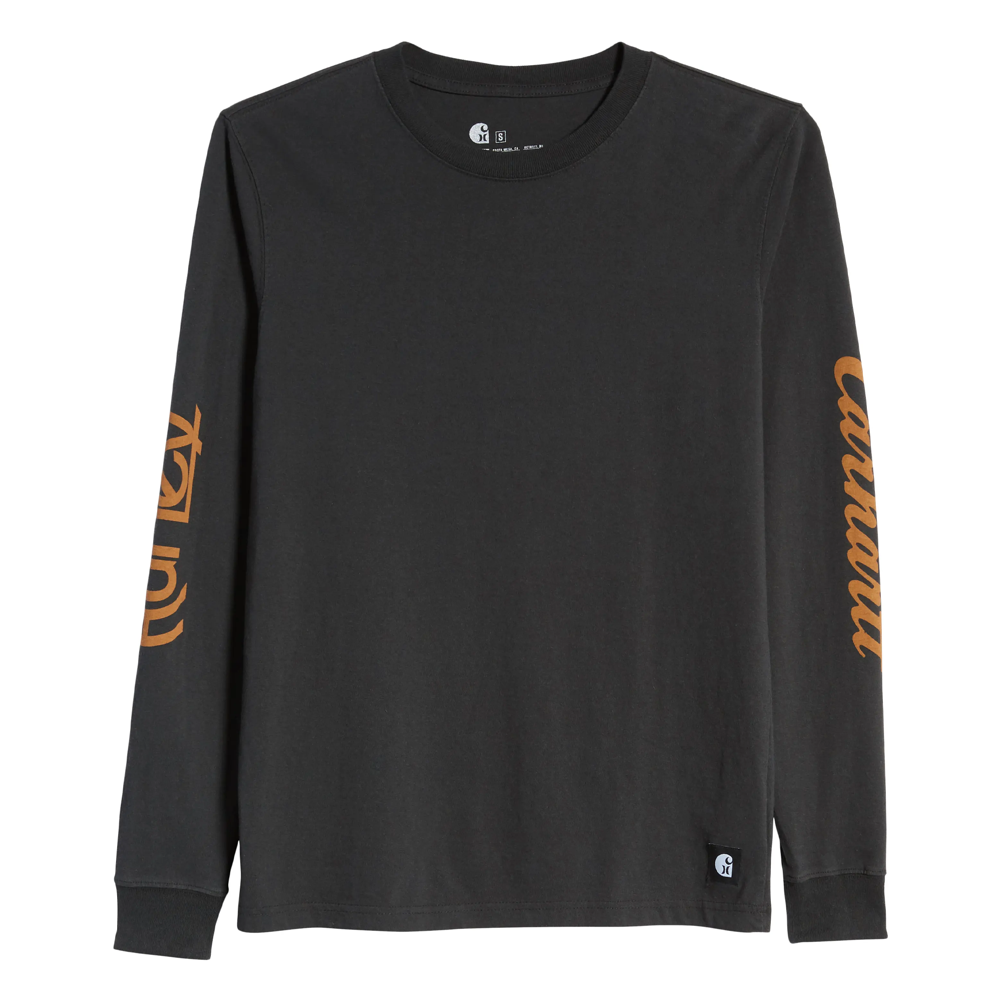 [BQ4159-010] Mens Hurley Carhartt Long Sleeve Graphic Tee Shirt