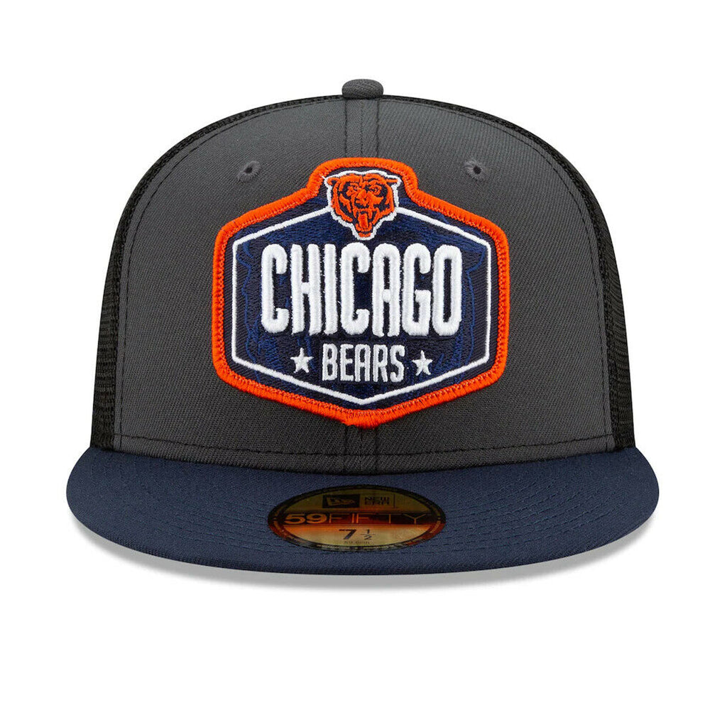 [60139103] Mens New Era NFL Authentic 2021 Draft 59Fifty Fitted - Chicago Bears