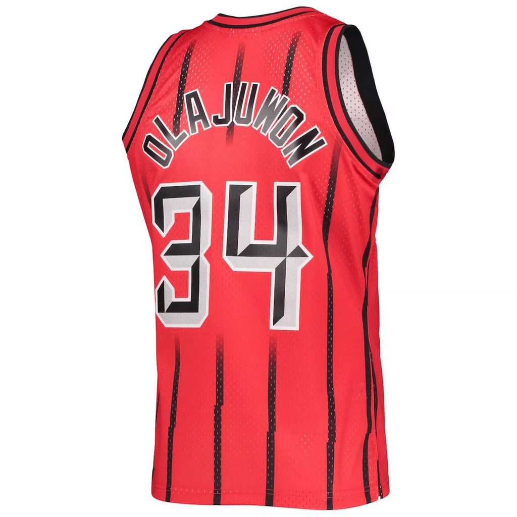 Mens Mitchell & Ness NBA RELOAD SWINGMAN JERSEY - ROCKETS 1996 HAKEEM OLAJUWON