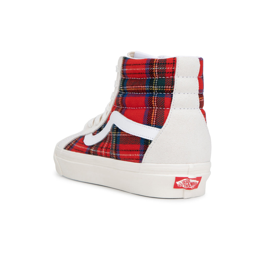 [VN0A38GF9GT1] Mens Vans SK8-Hi 38 DX Plaid Pack
