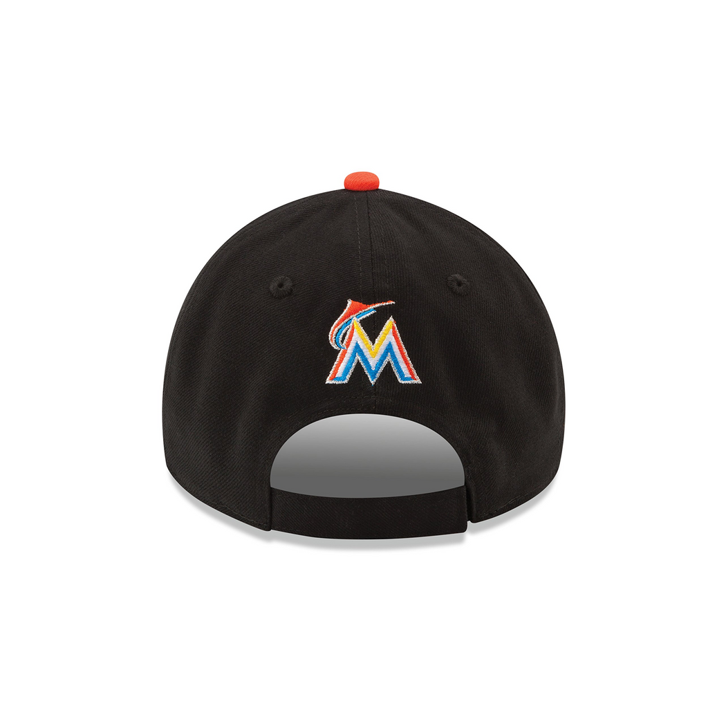 [10963126] Mens New Era MLB The League 2Tone Adjustable Cap - Miami Marlins