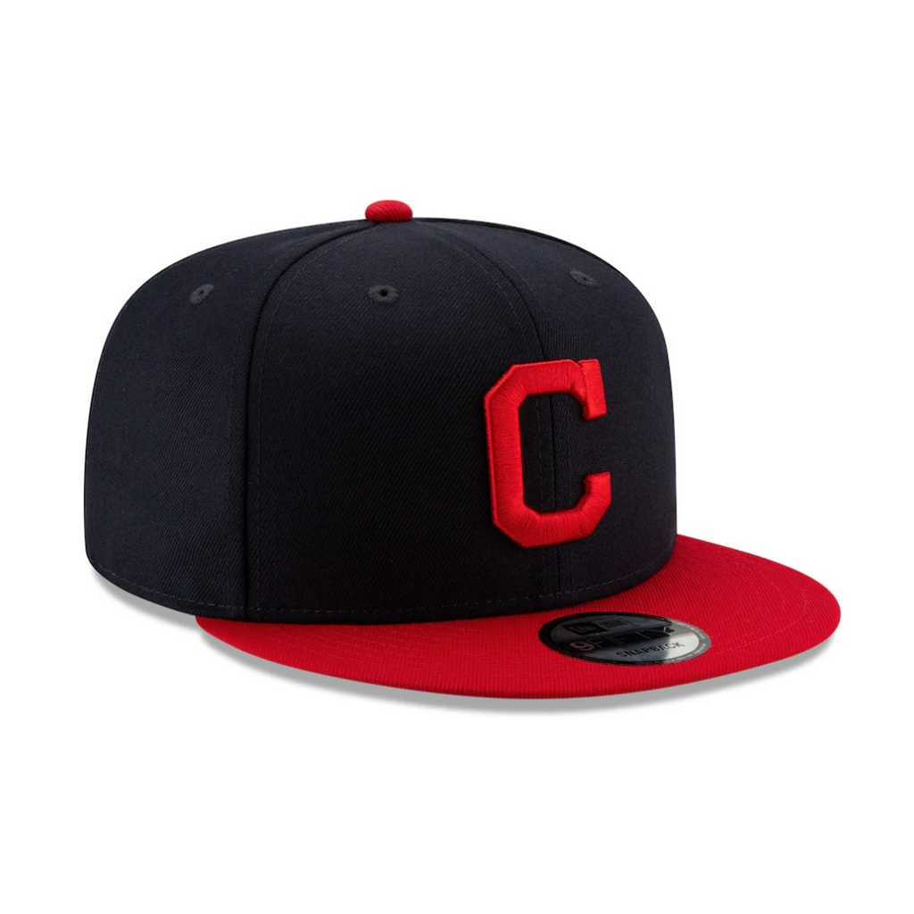 [11941935] Mens New Era MLB 9Fifty Snapback - Cleveland Indians