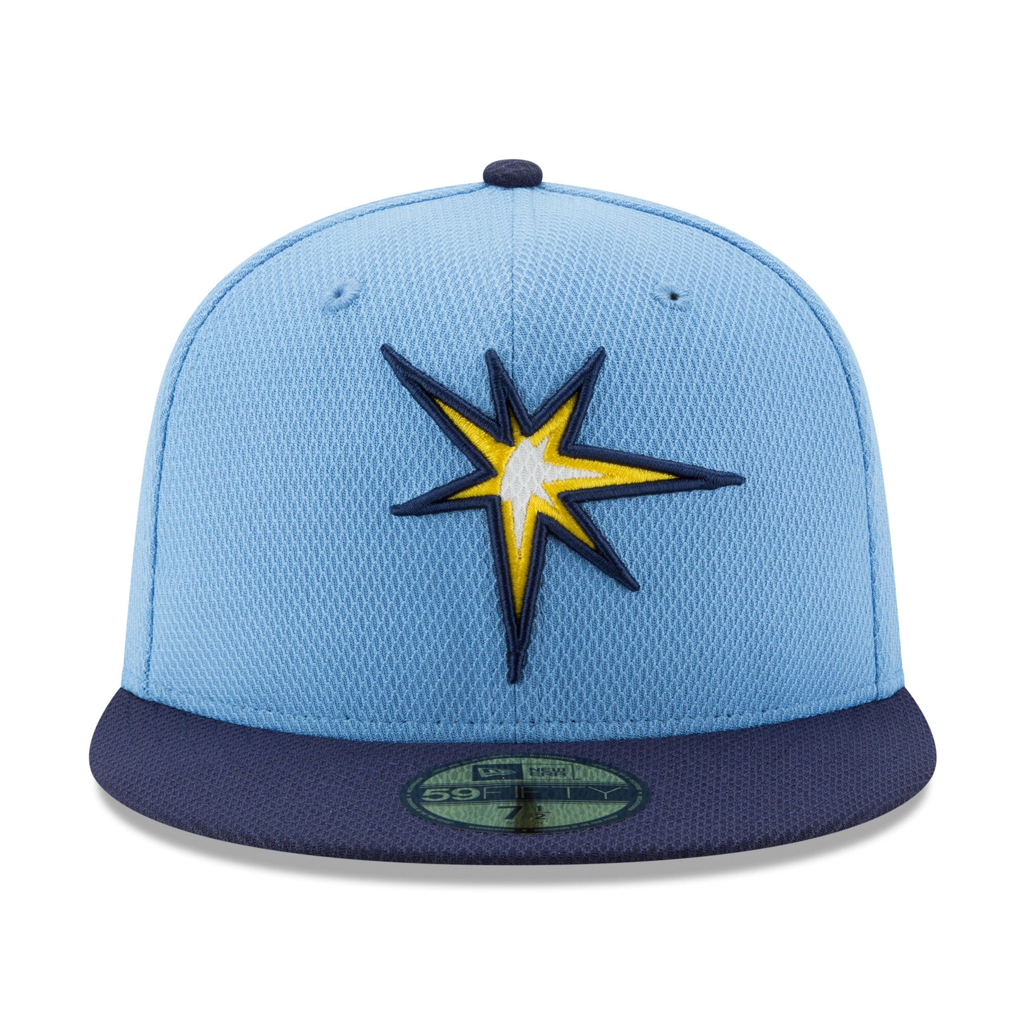 [10872606] Mens New Era MLB Diamond Era 59Fifty Fitted - Tampa Bay Rays