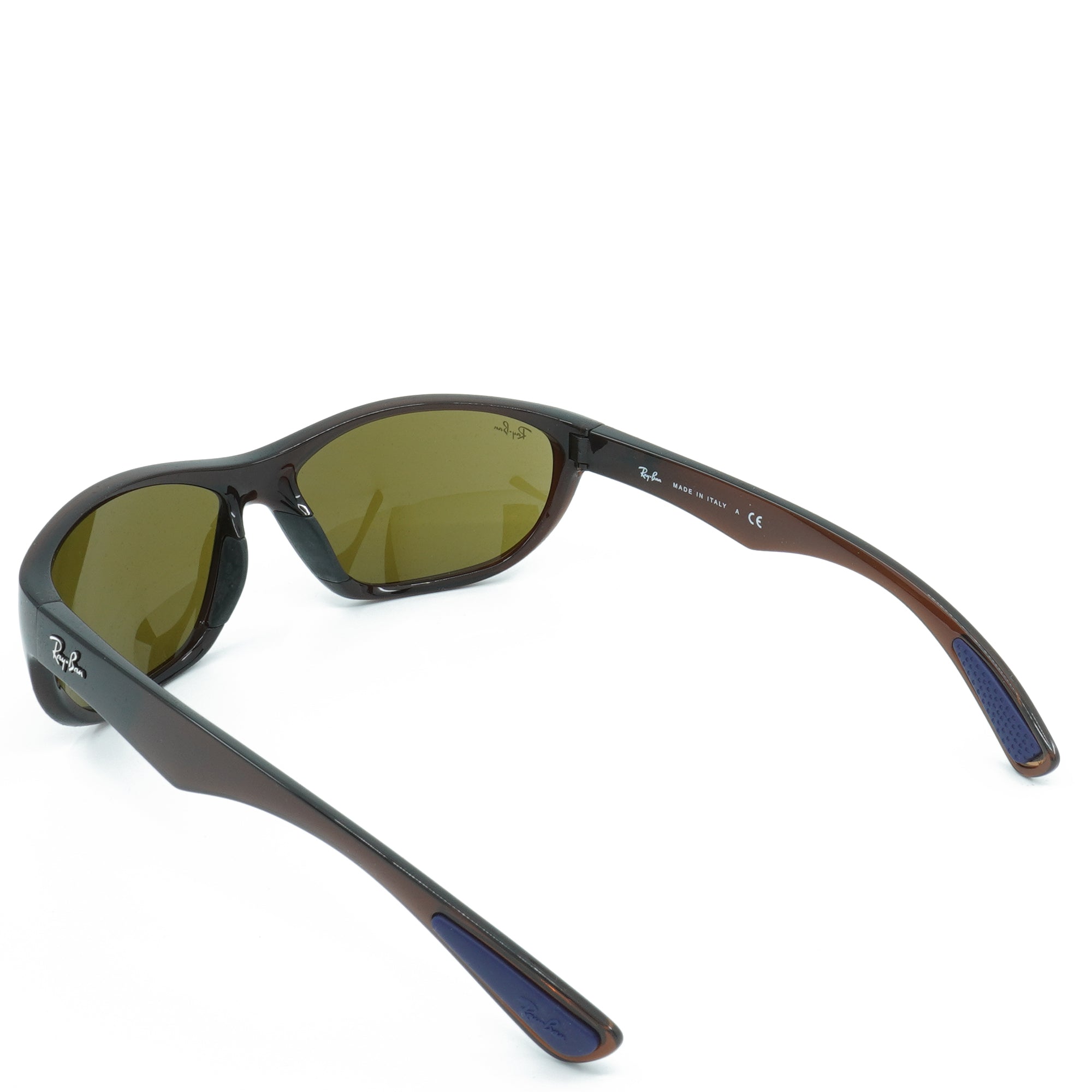 [RB4188-600/773_63] Mens Ray-Ban Wrap Sunglasses