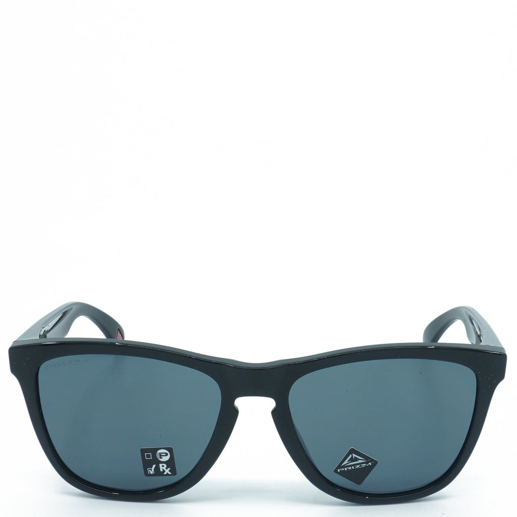 [OO9245-B5] Mens Oakley Frogskins (A) Sunglasses - Polished Black/Prizm Grey