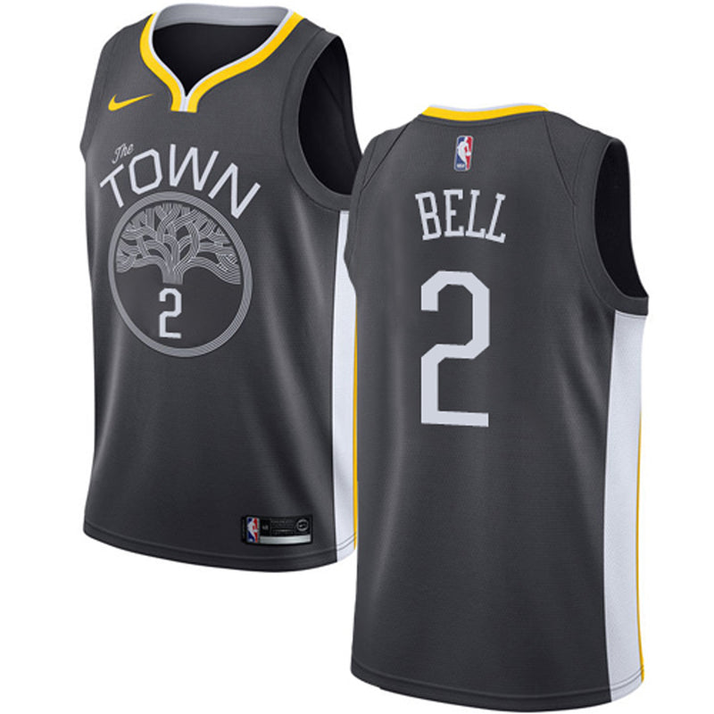 [877205-066] Mens Nike NBA GS Warriors Jordan Bell Statement Swingman Jersey