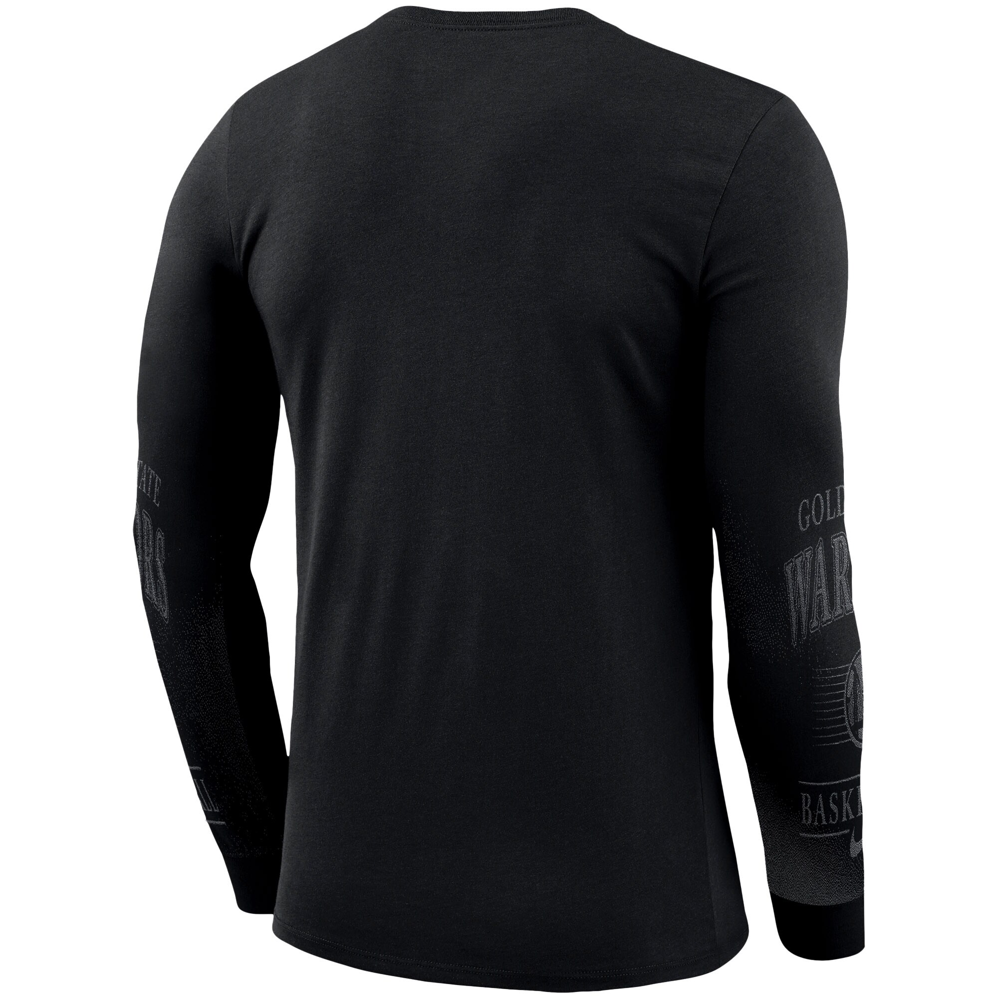 [AQ6223-010] Mens Nike NBA Golden State Warriors Elevated Mezzo Pixel Long Sleeve T-Shirt
