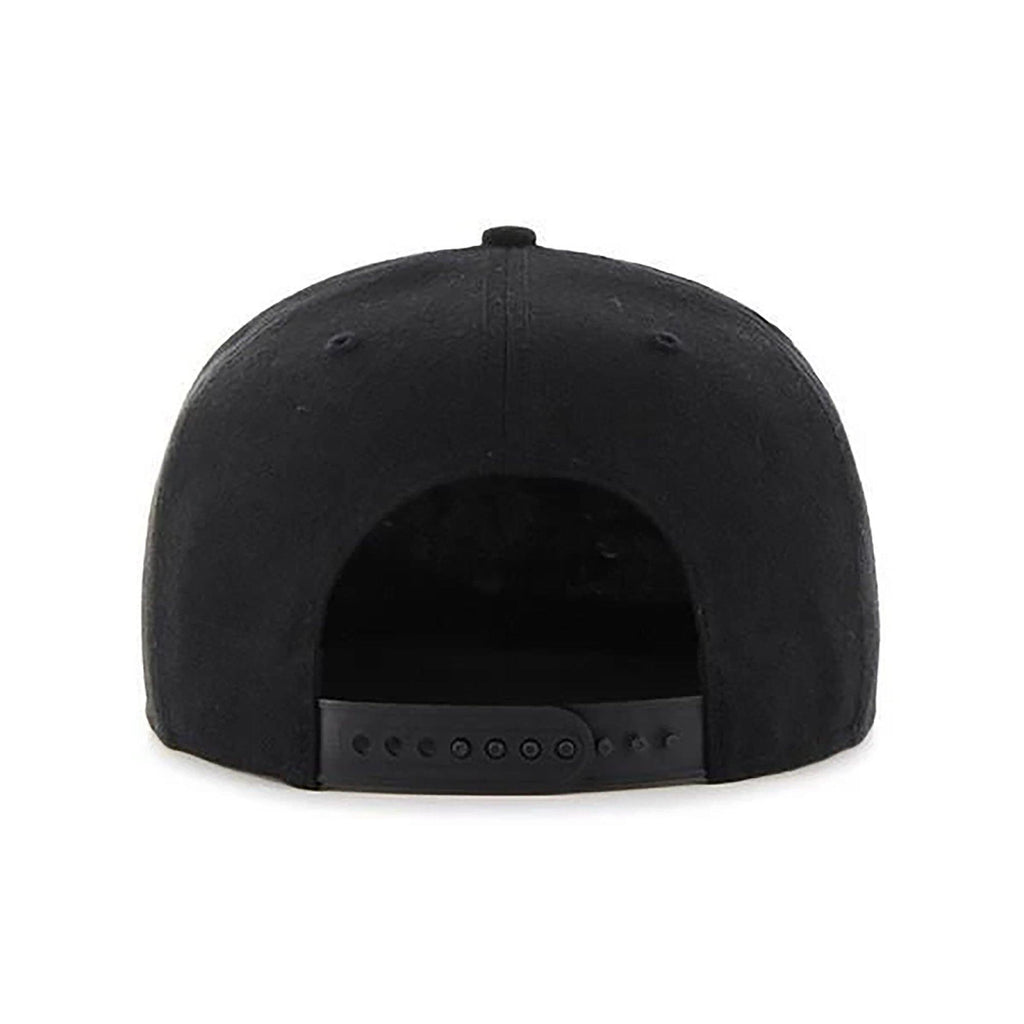 Mens 47 Brand SF Giants Captain Snapback - Black - sneakAR