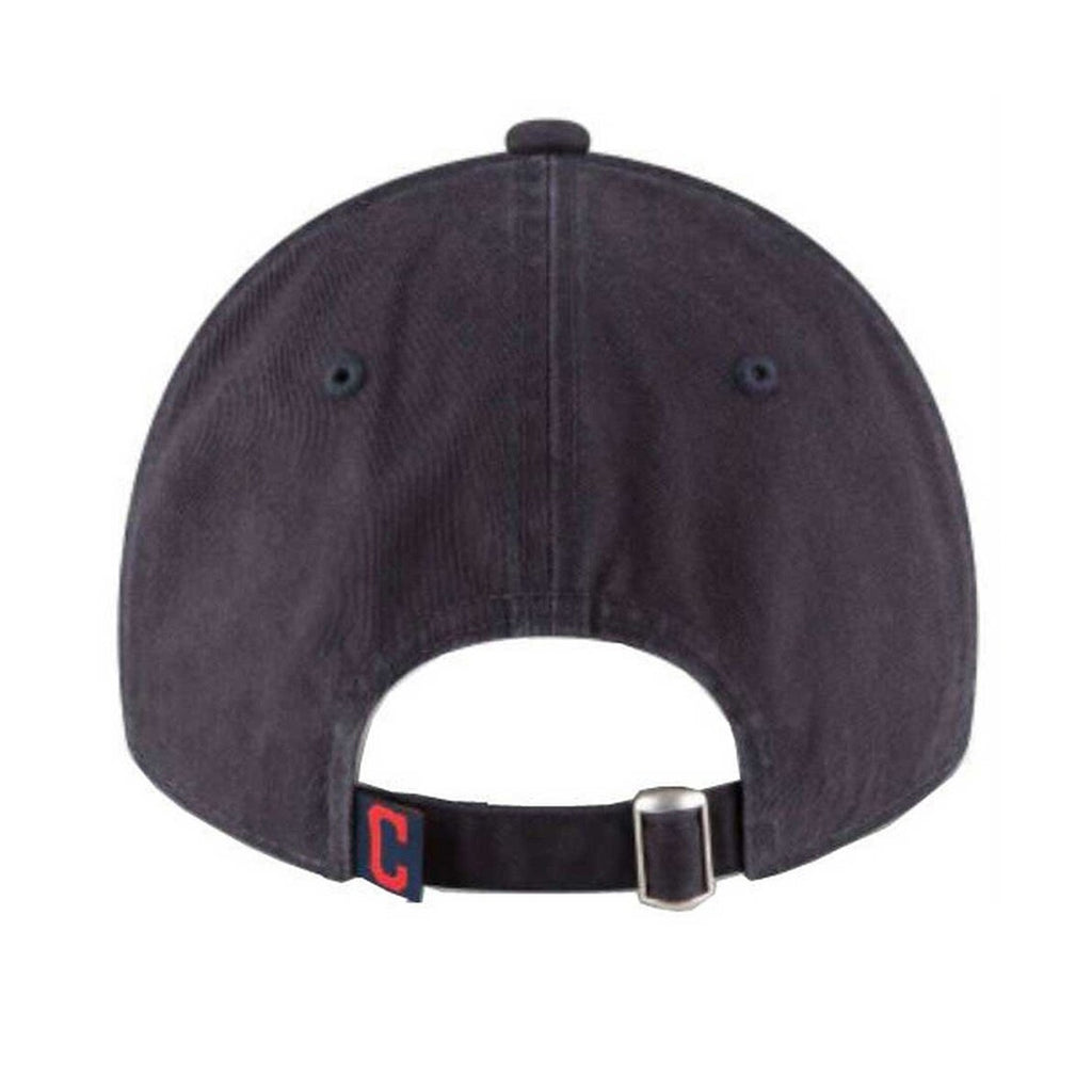 [11417816] Mens New Era MLB Core Classic 9Twenty Strapback - Cleveland Indians