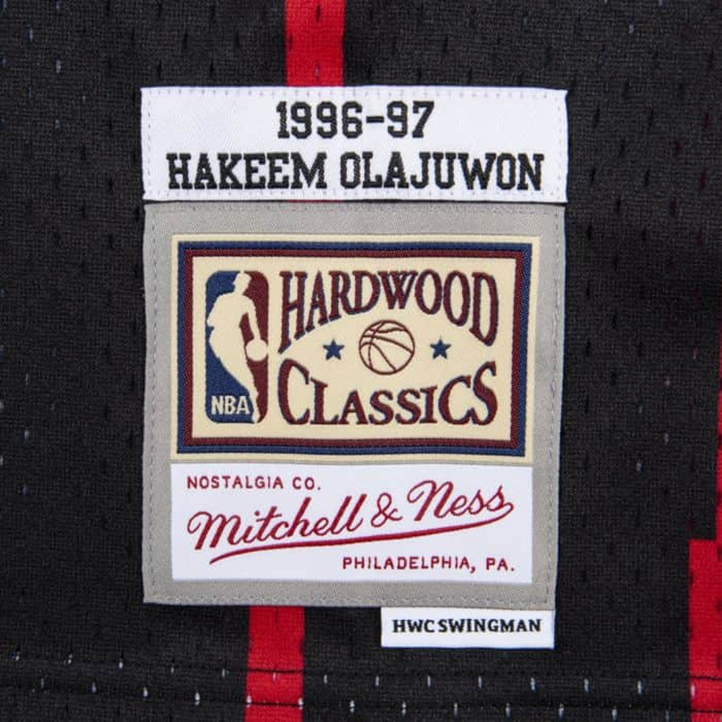 Mens Mitchell & Ness NBA RELOAD SWINGMAN JERSEY - ROCKETS 1996 HAKEEM OLAJUWON