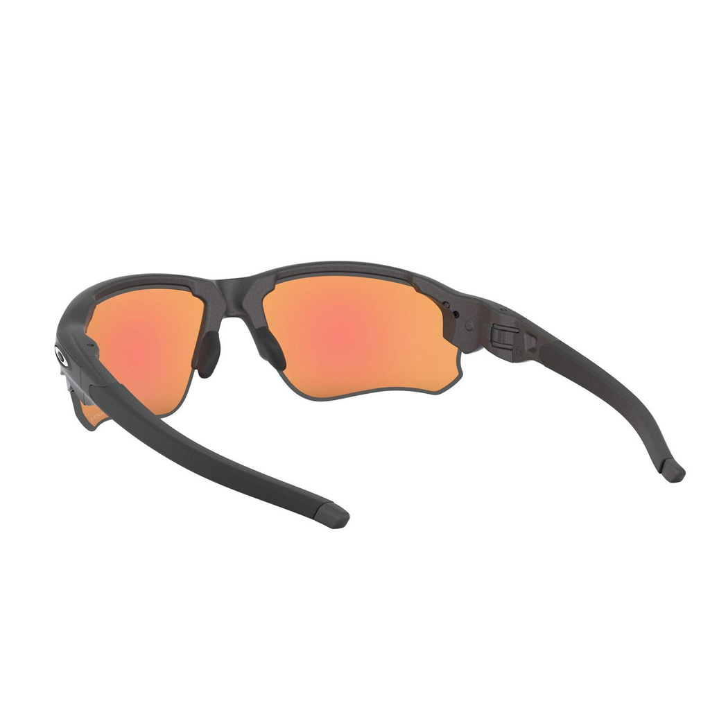 [OO9373-04] Mens Oakley Flak Draft (A) Sunglasses - Steel/Prizm Golf