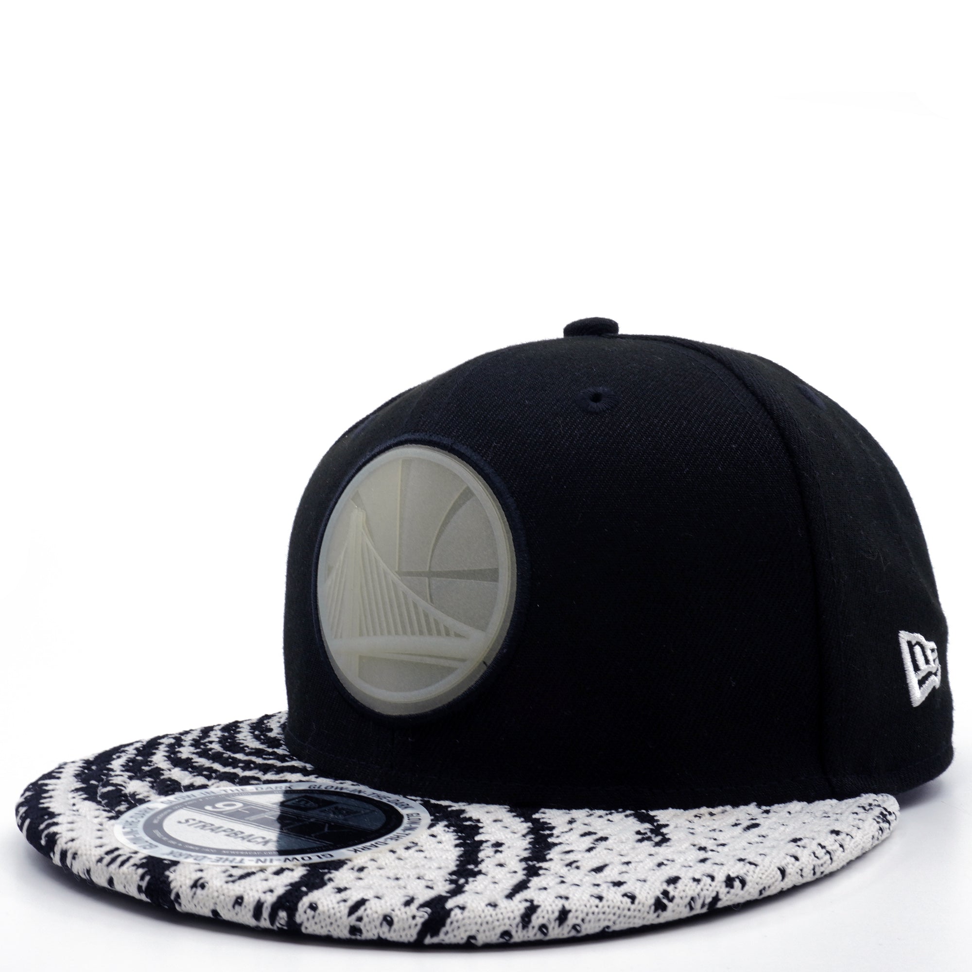 [11520227] Mens New Era NBA Golden State Warriors Boost Redux 950 Strapback