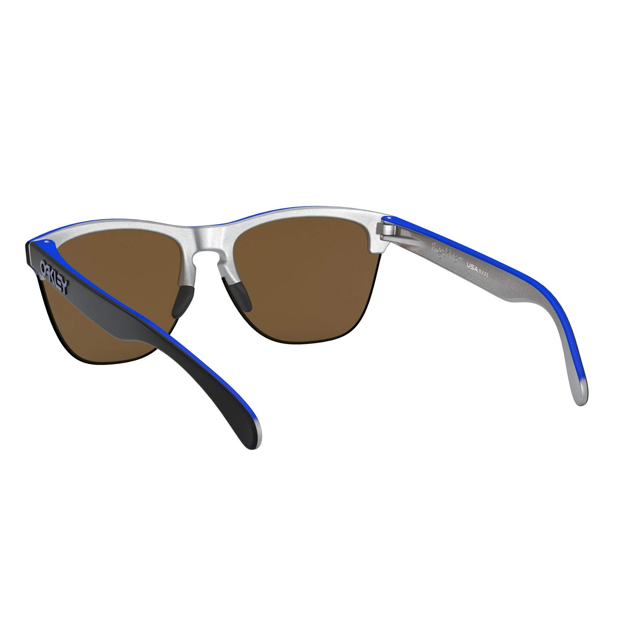 [OO9374-17] Mens Oakley Frogskins Lite Sunglasses - Black Fade/24K Iridium