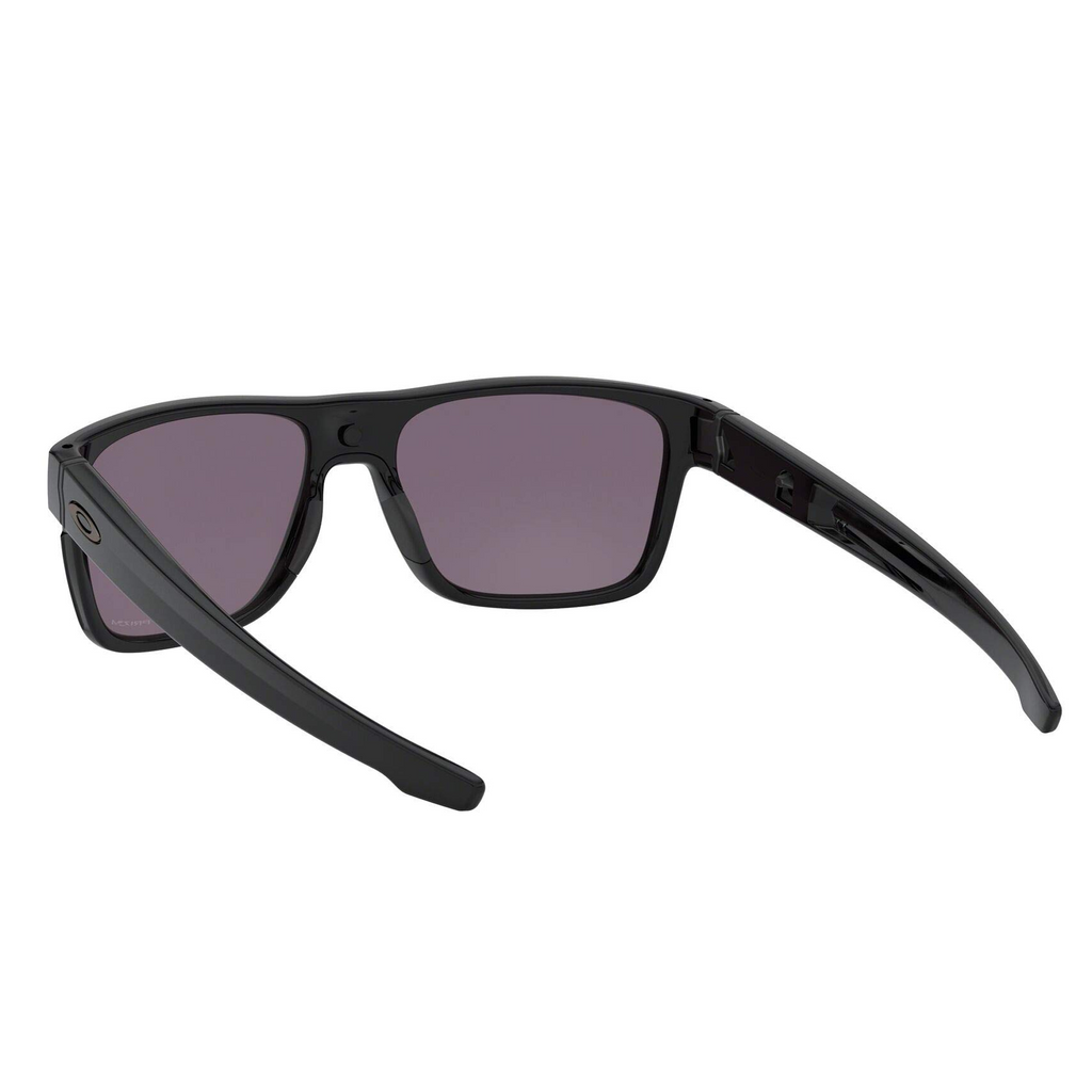 [OO9361-32] Mens Oakley Crossrange Sunglasses - Polished Black/Prizm Grey