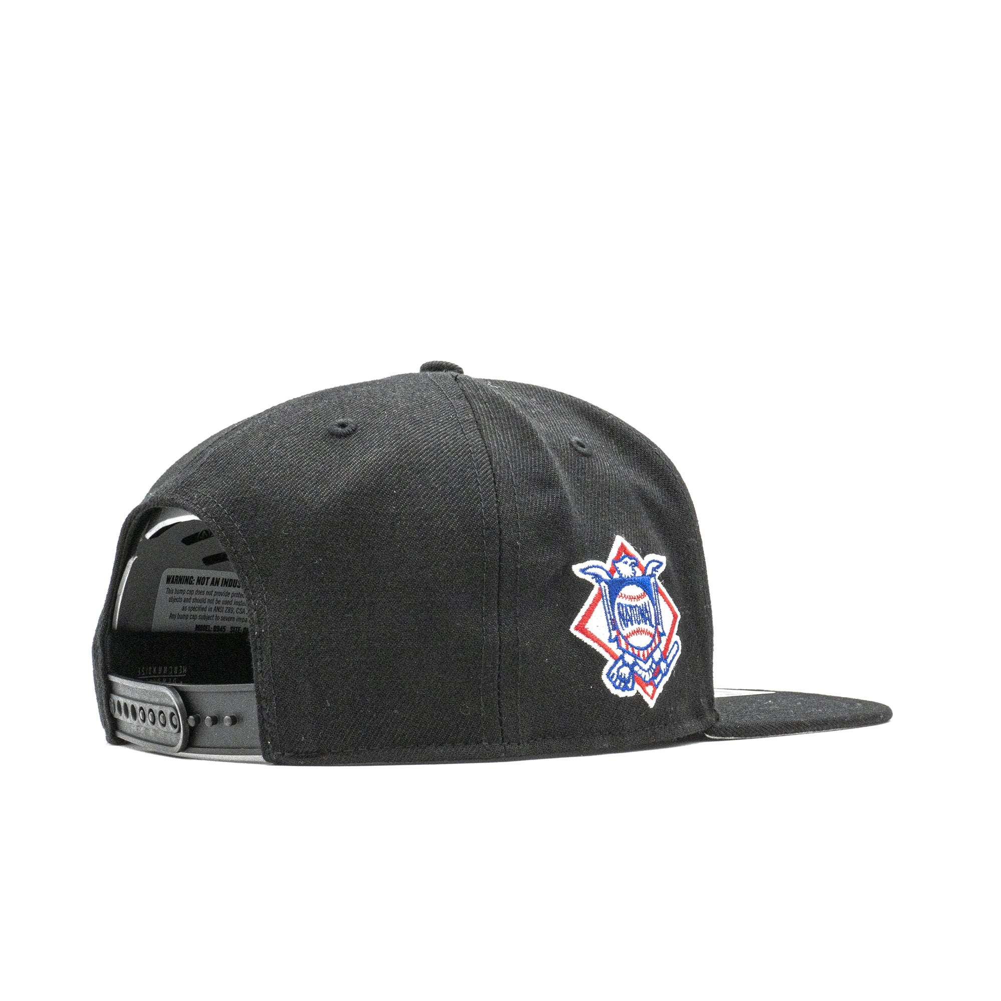 Mens 47 Brand SF Giants Sure Shot Snapback - Black