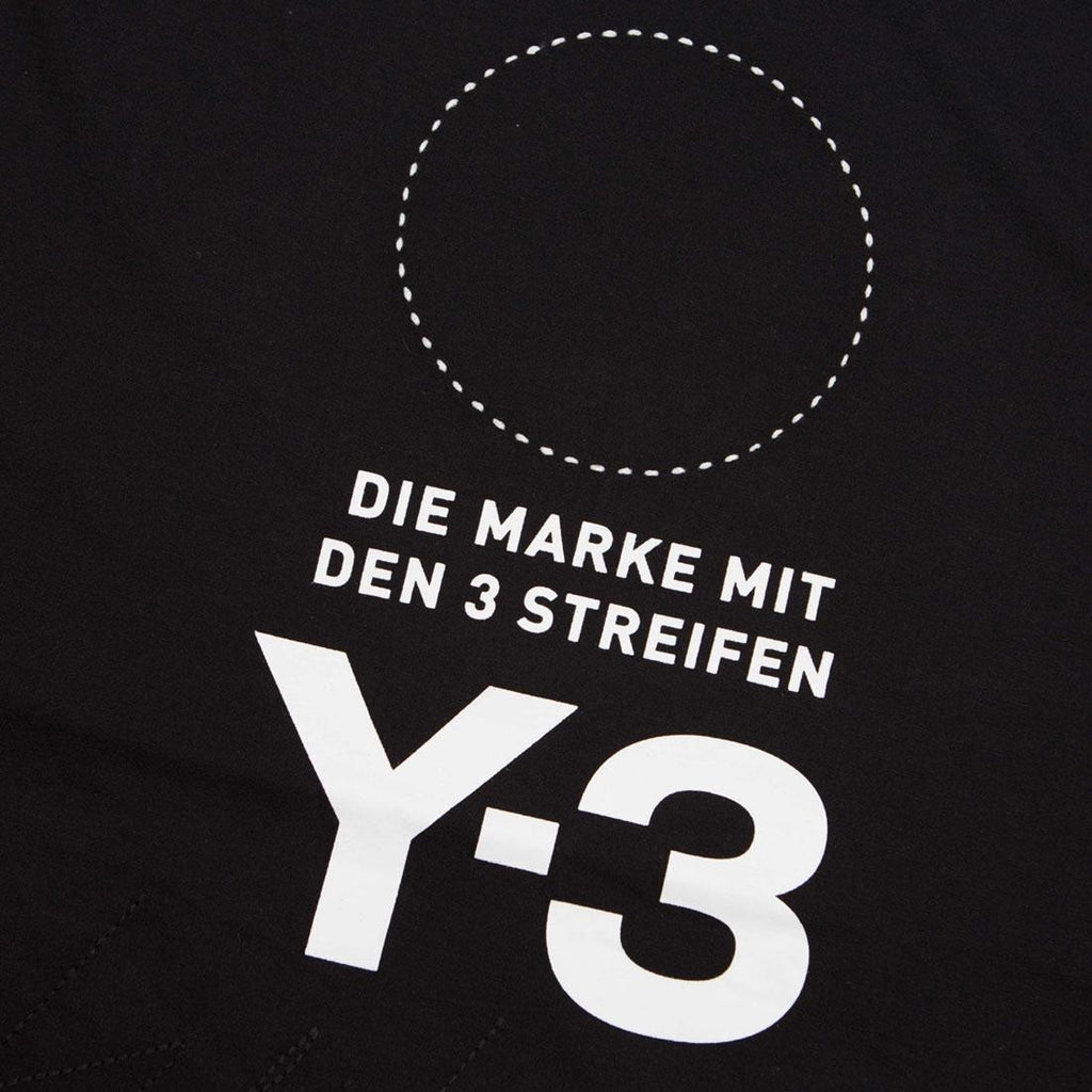 [DP0477] Mens Adidas Y-3 Stacked Short Sleeve Tee