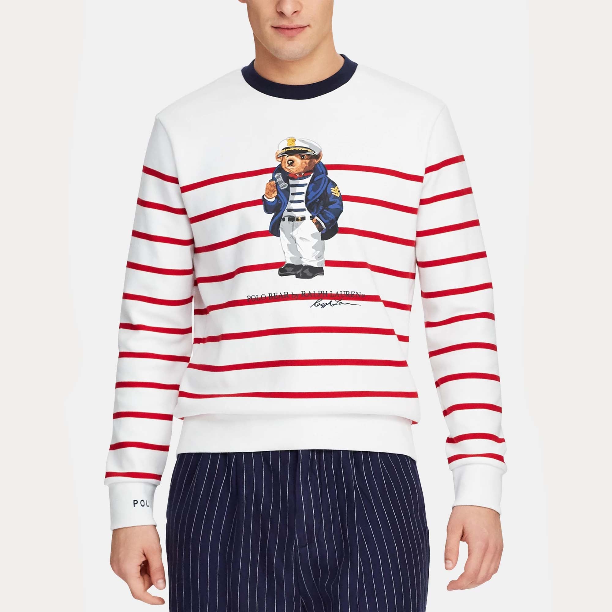 [710741114001] Polo Ralph Lauren Mens Sailor Bear Sweatshirt