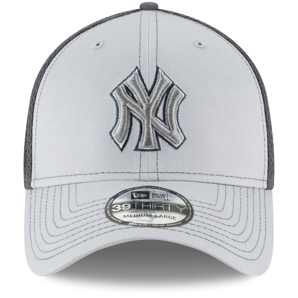 [11594971] Mens New Era MLB Grayed Out 3930 Flex - NY Yankees