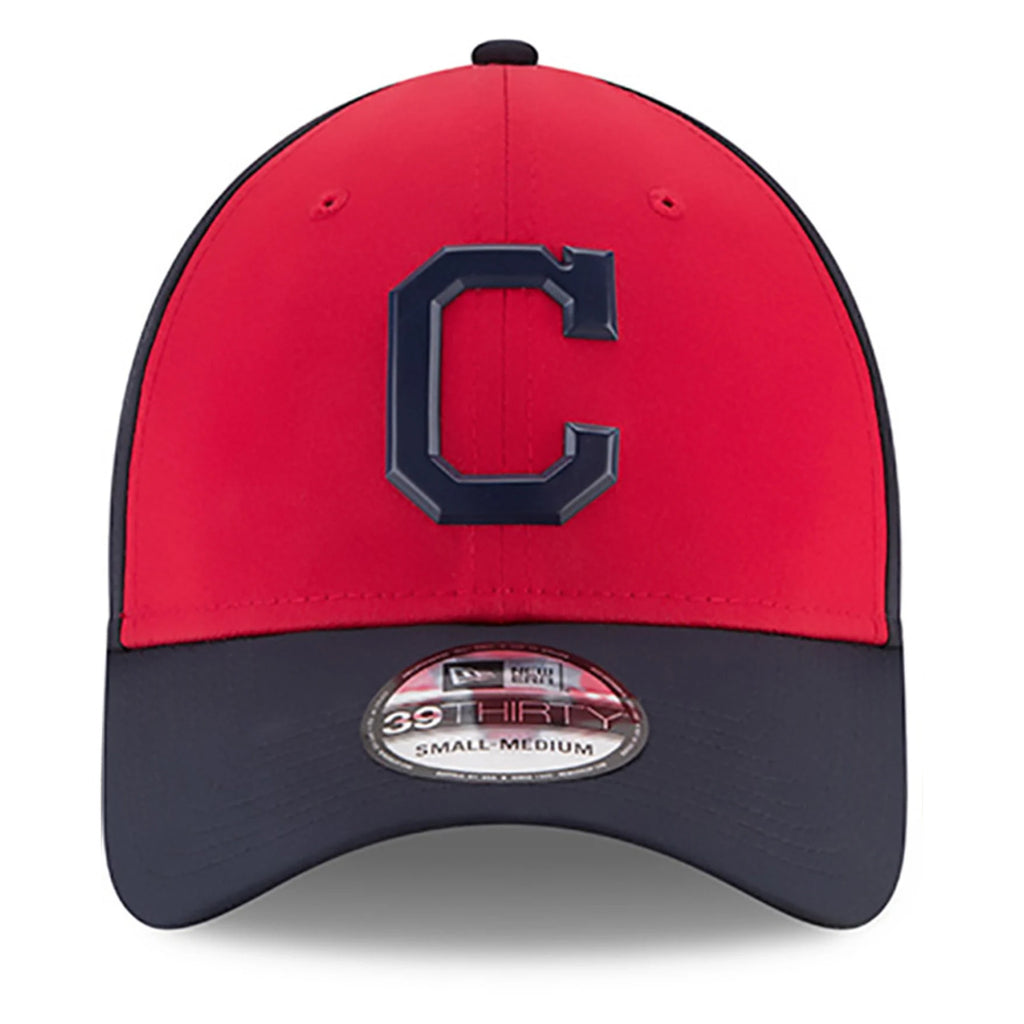 [11554561] Mens New Era MLB Batting Practice 3930 Flex - Cleveland Indians