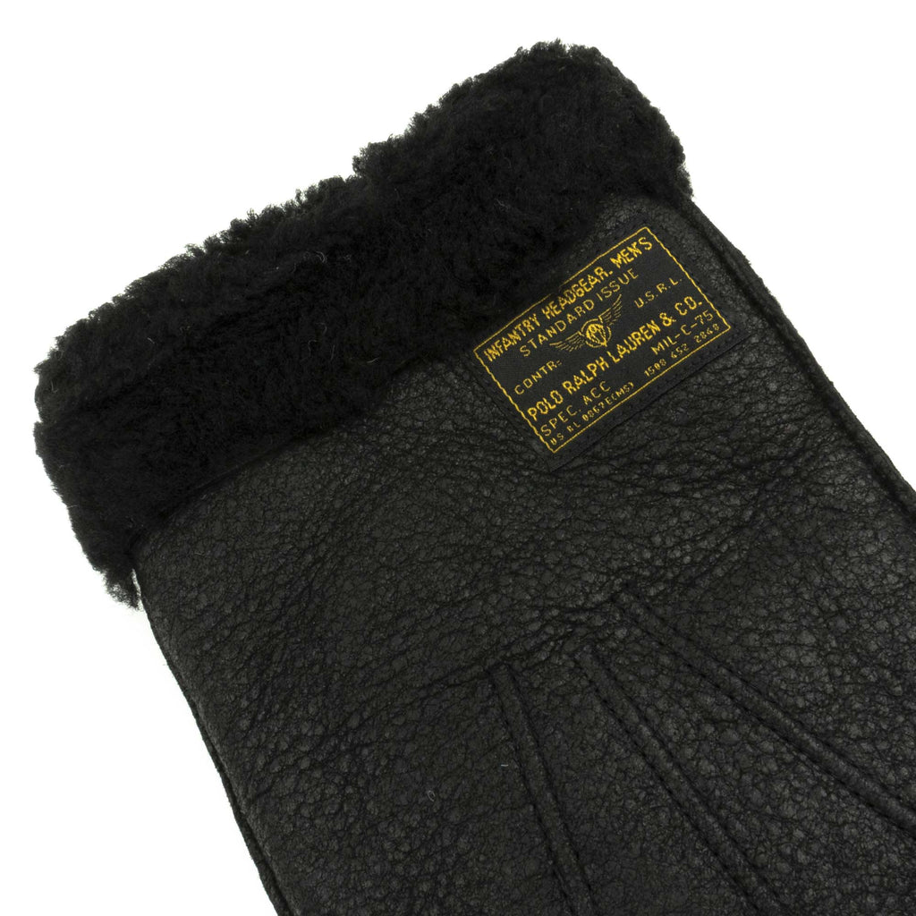 [PG0085-001] Mens Polo Ralph Lauren Military Shearling Gloves