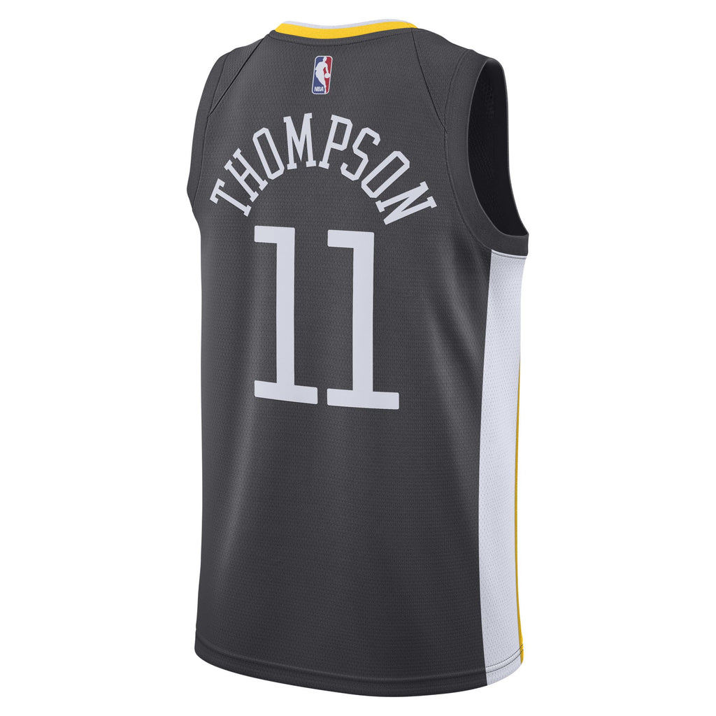 [877205-062] Mens Nike NBA GS Warriors Klay Thompson Swingman Jersey Statement Edition