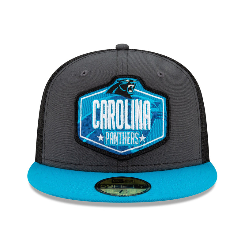 [60139102] Mens New Era NFL 2021 Draft 59Fifty Fitted - Carolina Panthers