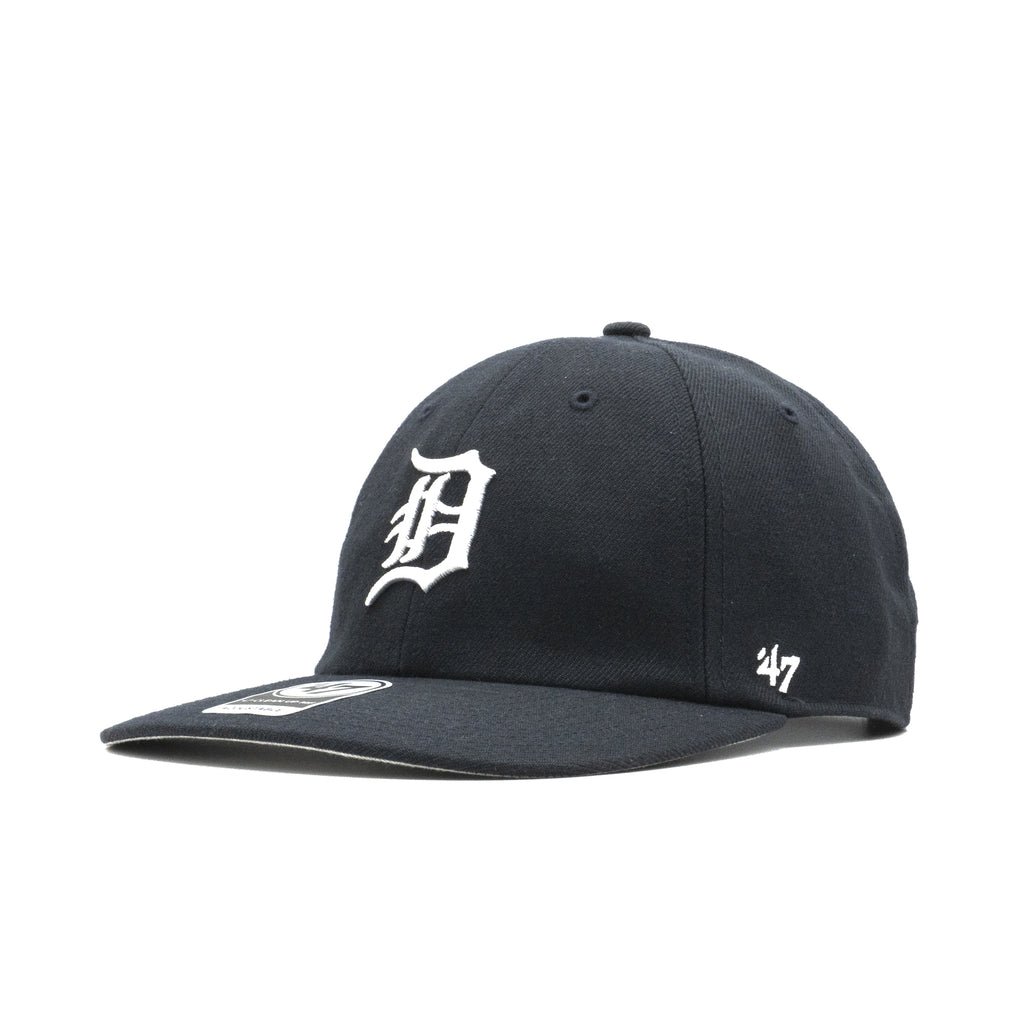 Mens 47 Brand Detroit Tigers Clean Up MF Strapback - Navy