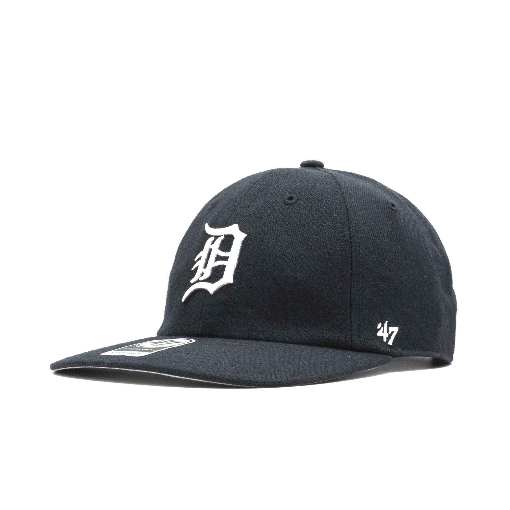 Mens 47 Brand Detroit Tigers Clean Up MF Strapback - Navy