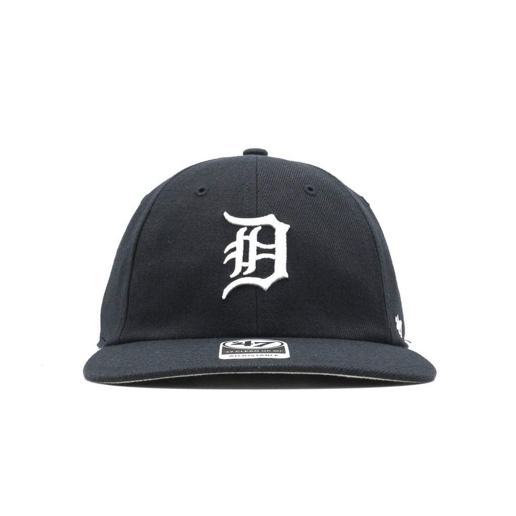 Mens 47 Brand Detroit Tigers Clean Up MF Strapback - Navy