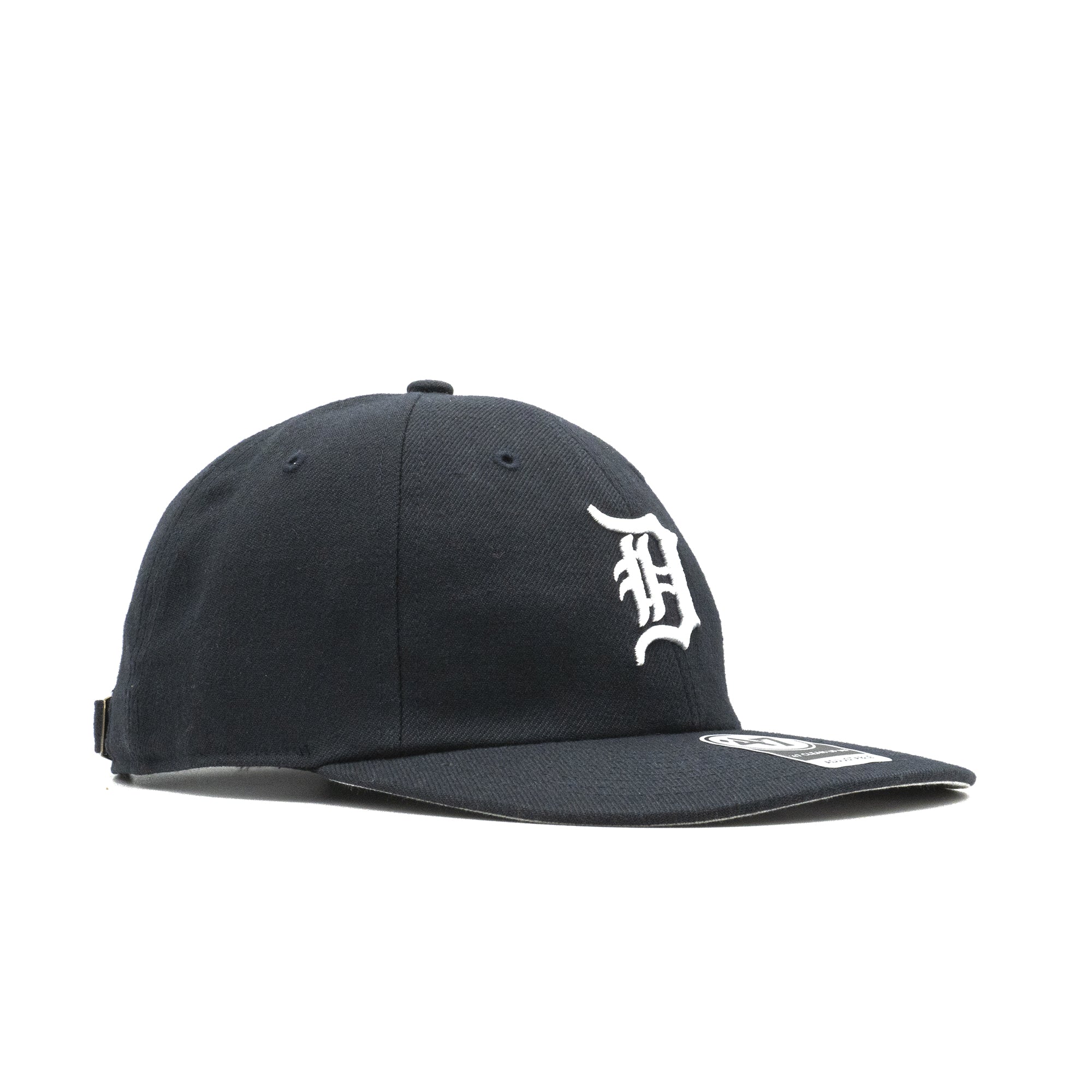 Mens 47 Brand Detroit Tigers Clean Up MF Strapback - Navy