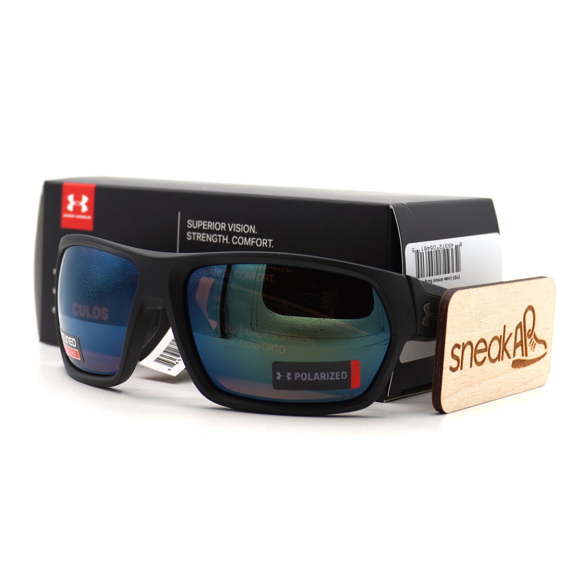 [8650109-020137] Under Armour Shock Storm Polarized ANSI Z87+SUNGLASSES