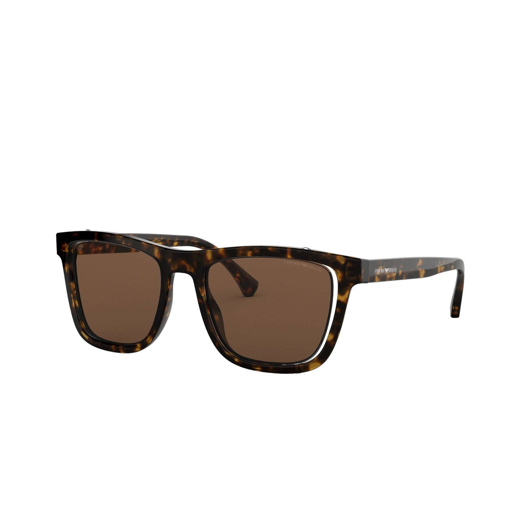 [EA4126F-5089/73_51] Mens Emporio Armani Rectangle Sunglasses