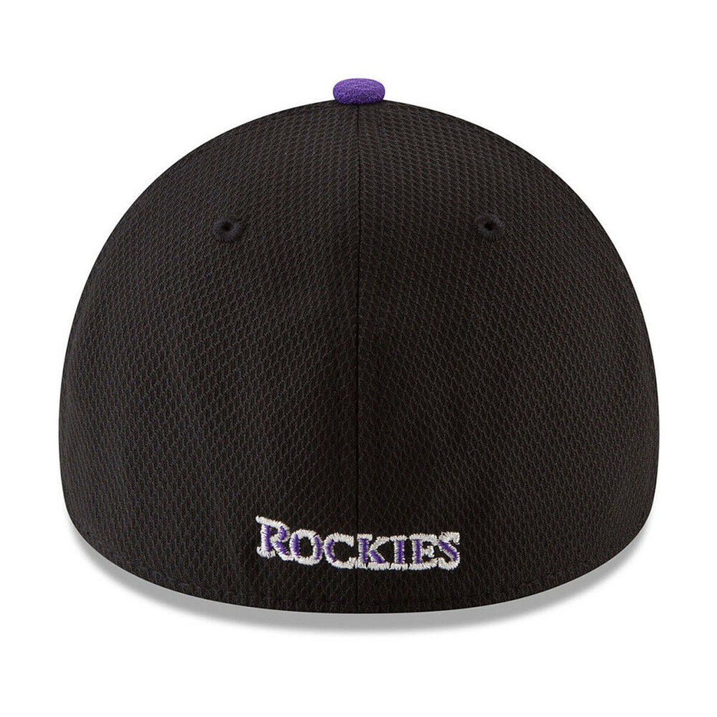 [11403325] Mens New Era MLB Diamond Era Classic 39Thirty Stretch Cap Colorado Rockies