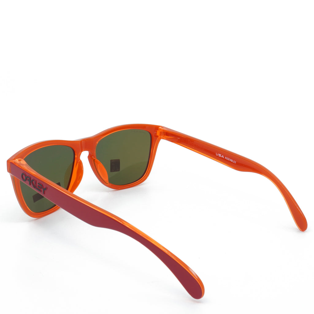 [OO9245-72] Mens Oakley Frogskins (A) Sunglasses - Matte Red/Prizm Ruby